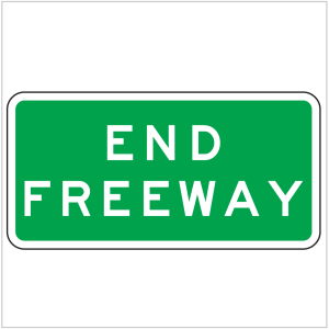 END FREEWAY