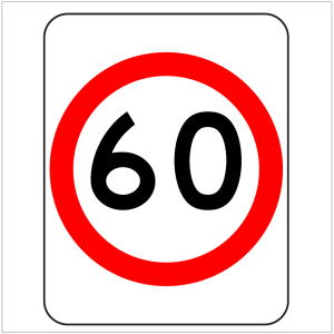 60KPH SIGN