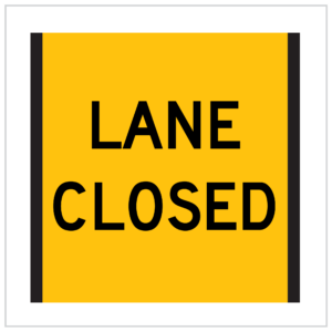 CORFLUTE – LANE CLOSED - CT284-43H