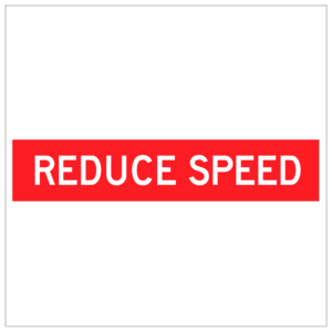 CORFLUTE – REDUCE SPEED - CT284-REDUCESP