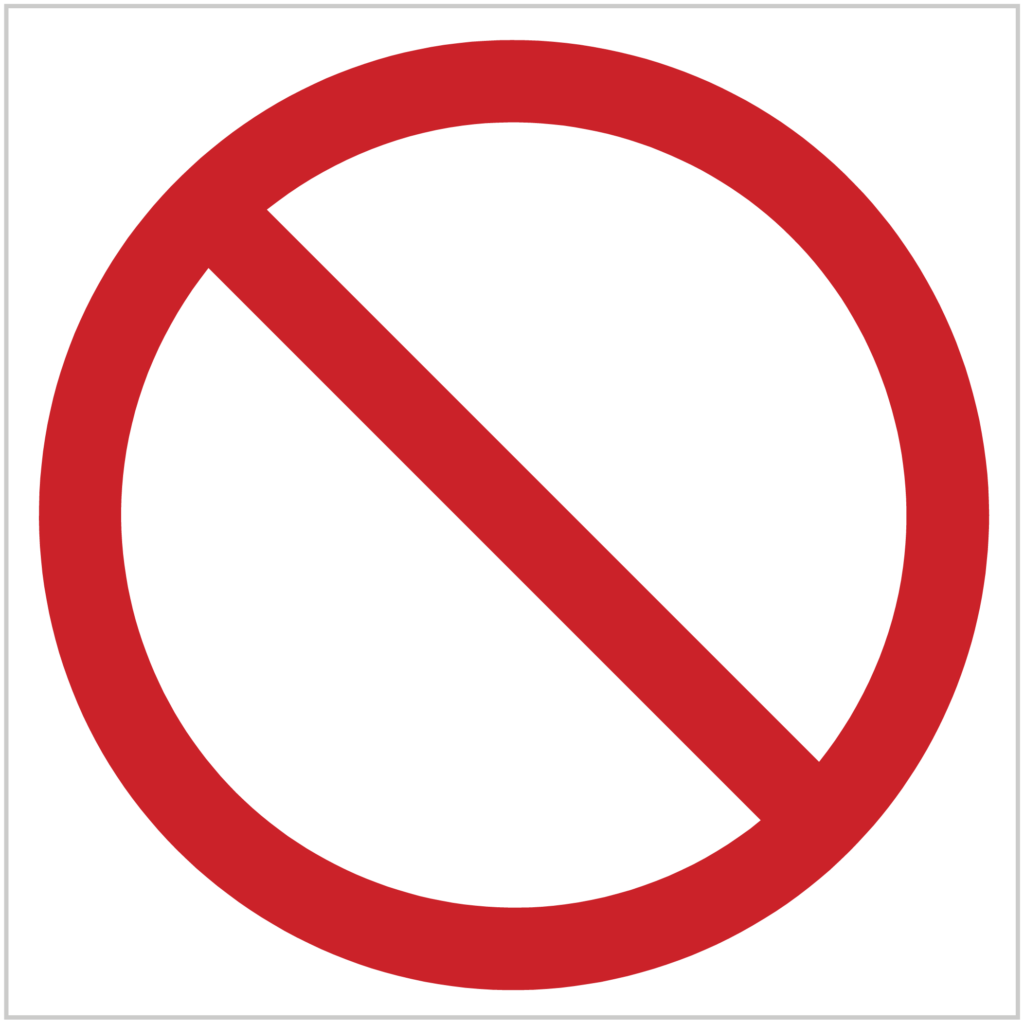 CUSTOM – REGULATORY/PROHIBITION - ASAP-SIGNS