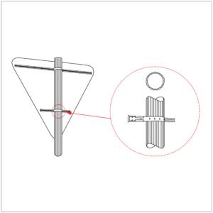 FRANGIBLE FLUTED POSTS