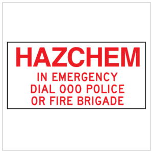HAZCHEM 6 X 3