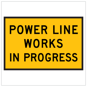 T4-5A - POWER LINES WORKS IN PROGRESS