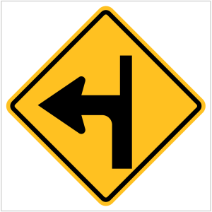 W9-1 - WARNING SIGN