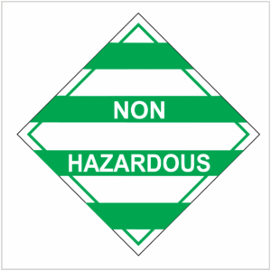 HAZ-13 NON-HAZARDOUS GOODS - HAZARD SIGNS SUPPLIER WA ONLY