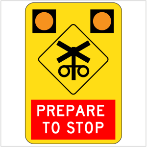TRAIN CROSSING - WA ONLY