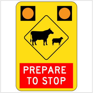 PREPARE TO STOP LIVESTOCK - WA ONLY
