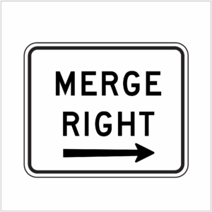 GE9-22-2 MERGE RIGHT