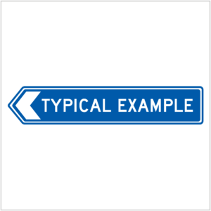 MR-SID-33 - SERVICE SIGNS - GUIDE SIGNS
