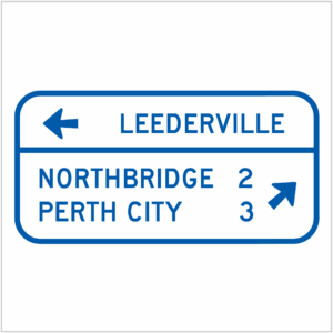 MR-GC-18B - BICYCLE ROUTE MARKERS