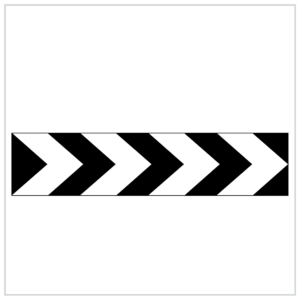 MMS-ADV-46 - SERIES OF RIGHT BLACK AND WHITE ARROW CORFLUTE - MULTI MESSAGE SIGN DIRECTIONAL SIGNAGE WA ONLY