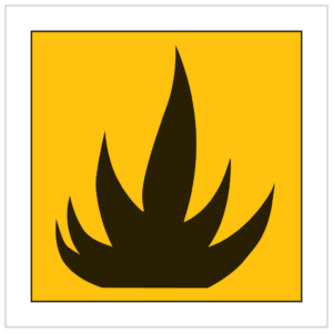 MMS-ADV-61 - FLAMMABLE CORFLUTE - MULTI MESSAGE TEMPORARY WARNING SIGNS WA ONLY