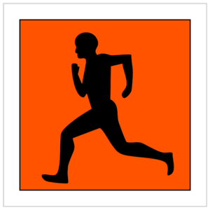 MMS-EVE-7 - RUNNING MAN - CORFLUTE - MULTI MESSAGE TEMPORARY WARNING SIGNS WA ONLY