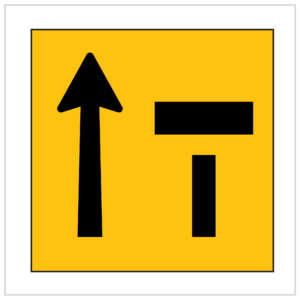 MMS-POS-1(Lor R) WA ONLY - RIGHT LANE CLOSED CORFLUTE MULTI MESSAGE ROAD WORK SIGNS PERTH
