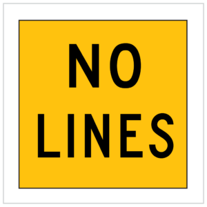 MMS-RC-4 - NO LINES - CORFLUTE - MULTI MESSAGE TEMPORARY WARNING SIGNS WA ONLY