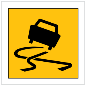 MMS-RC-6 - CORFLUTE WA ONLY- MULTI MESSAGE SLIPPERY ROAD WORK SIGNS PERTH