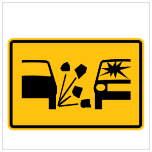 QUAD-08 - A B or C -TEMPORARY ROADWORKS - QUAD STANDS WA ONLY from a hazard signs supplier