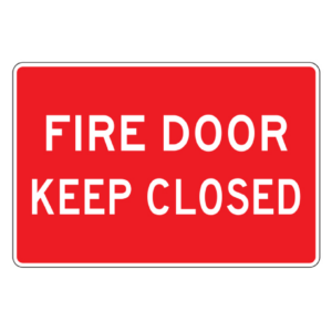 FIRE DOOR KEEP CLOSED