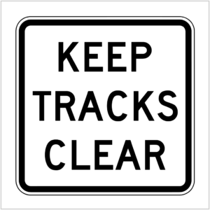 G9-67-1 – KEEP TRACKS CLEAR