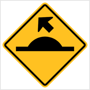 W3-4-2 ROAD HUMPS AHEAD