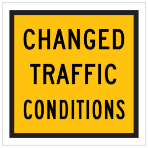 TM2-44A – CHANGED TRAFFIC CONDITIONS